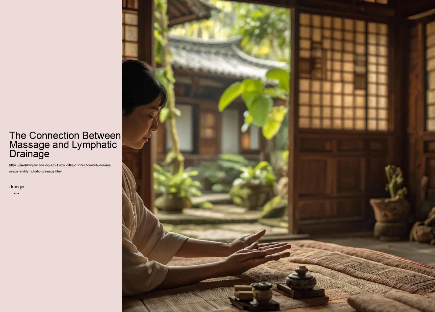 The Connection Between Massage and Lymphatic Drainage