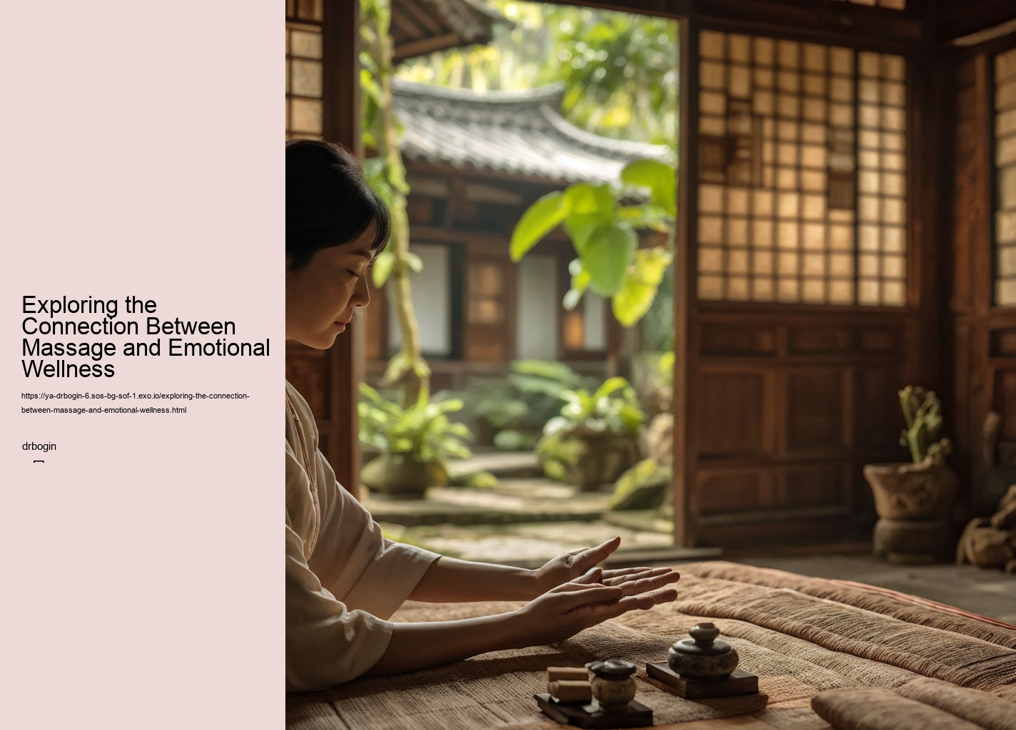 Exploring the Connection Between Massage and Emotional Wellness